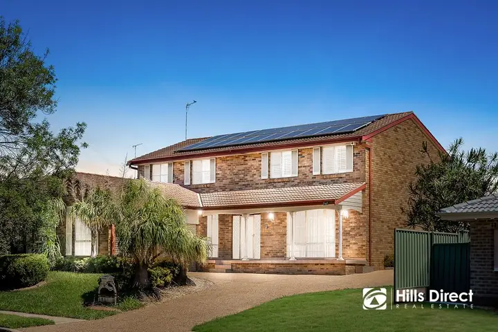 36 Morrell Crescent, Quakers Hill NSW 2763, sold by Eddie Quispe for $1,550,000
