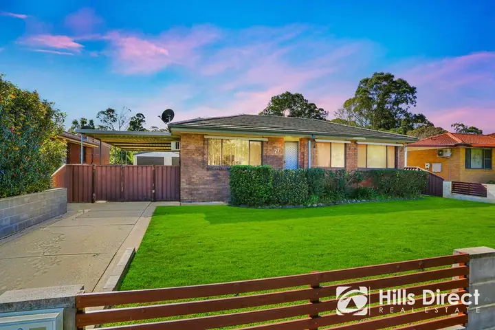 77 Tichborne Drive, Quakers Hill NSW 2763, sold by Eddie Quispe for $1,225,000